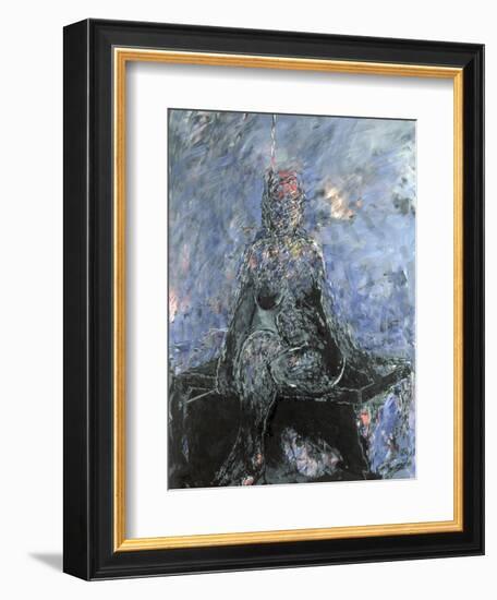 Woman on a Banquette, 1984-Stephen Finer-Framed Giclee Print