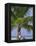 Woman on Beach, Maldives Islands, Indian Ocean-Angelo Cavalli-Framed Premier Image Canvas