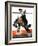 "Woman on Bucking Bronco,"April 19, 1924-Frank Hoffman-Framed Giclee Print