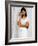 Woman on Cell Phone in Modern New Delhi, India-Bill Bachmann-Framed Photographic Print