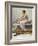 Woman on Divan by Francis Millet-Geoffrey Clements-Framed Giclee Print