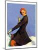 "Woman on Horseback,"September 17, 1932-Guy Hoff-Mounted Giclee Print