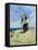 Woman on the beach, circa 1875-Giuseppe or Joseph de Nittis-Framed Premier Image Canvas