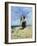 Woman on the beach, circa 1875-Giuseppe or Joseph de Nittis-Framed Giclee Print