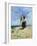 Woman on the beach, circa 1875-Giuseppe or Joseph de Nittis-Framed Giclee Print