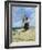 Woman on the beach, circa 1875-Giuseppe or Joseph de Nittis-Framed Giclee Print