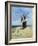 Woman on the beach, circa 1875-Giuseppe or Joseph de Nittis-Framed Giclee Print