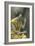 Woman Playing Harp-null-Framed Art Print