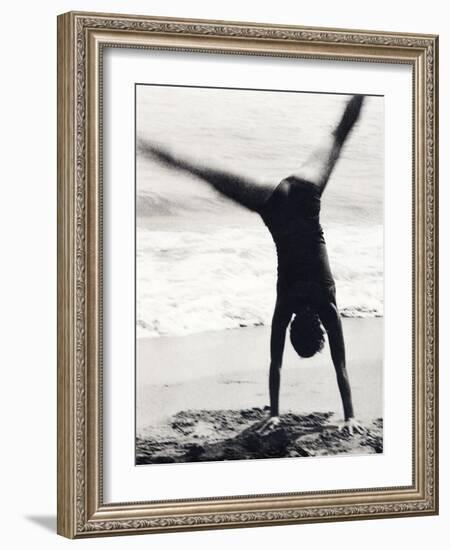 Woman Playing-Cristina-Framed Photographic Print