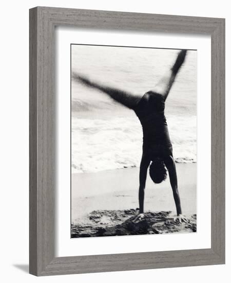 Woman Playing-Cristina-Framed Photographic Print
