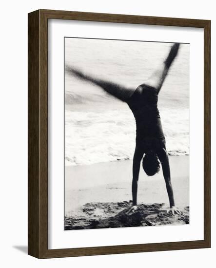 Woman Playing-Cristina-Framed Photographic Print