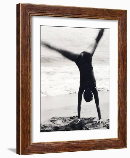 Woman Playing-Cristina-Framed Photographic Print