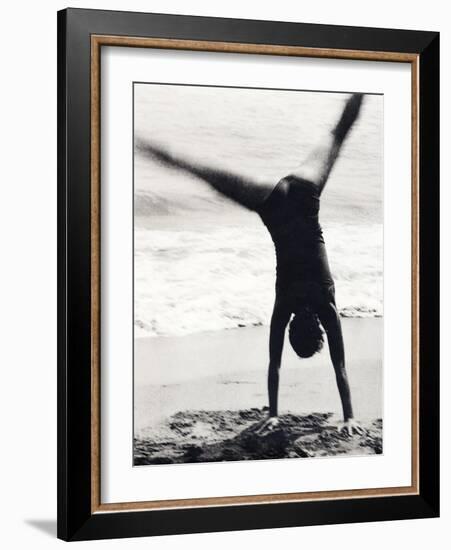 Woman Playing-Cristina-Framed Photographic Print