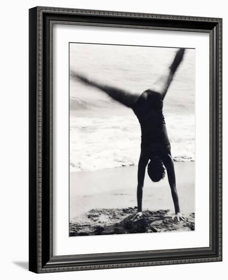 Woman Playing-Cristina-Framed Photographic Print