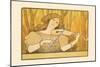 Woman Plays the Violin-Paul Berthon-Mounted Art Print