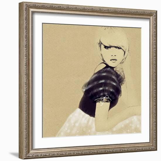 Woman Portrait-Anna Ismagilova-Framed Art Print