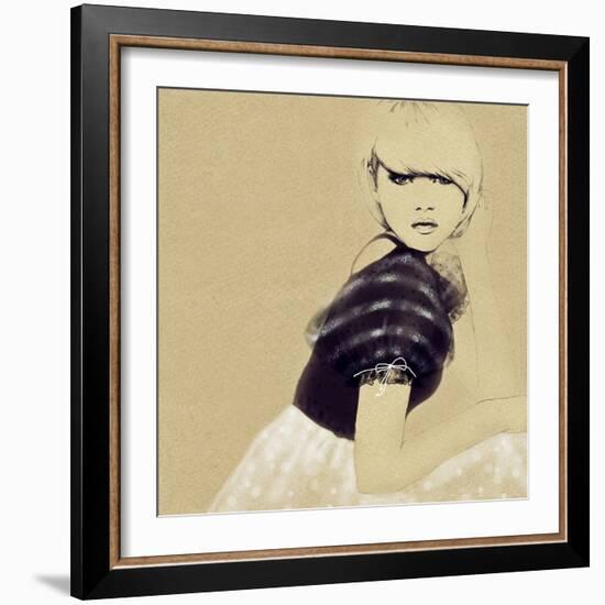 Woman Portrait-Anna Ismagilova-Framed Art Print