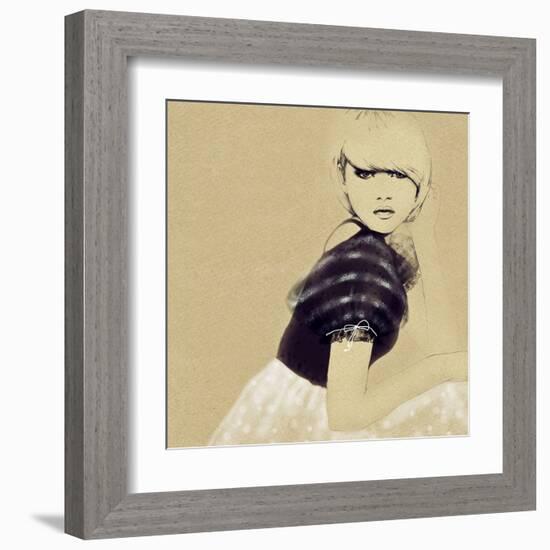 Woman Portrait-Anna Ismagilova-Framed Art Print