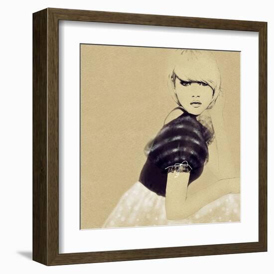 Woman Portrait-Anna Ismagilova-Framed Art Print