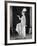 Woman Posing in a Exotic Dress-null-Framed Photo