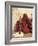 Woman Pounding Food in Village Near Deogarh, Rajasthan State, India-Robert Harding-Framed Photographic Print