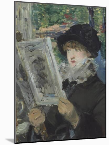 Woman Reading, 1879-80-Edouard Manet-Mounted Giclee Print