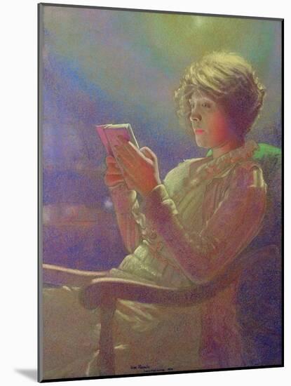 Woman Reading, 1921-Kamir-kaufman-Mounted Giclee Print