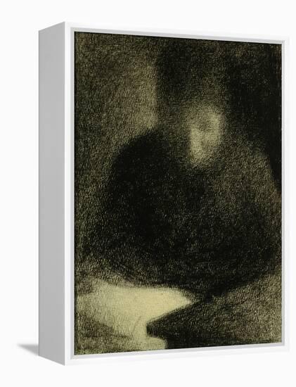 Woman Reading-Georges Seurat-Framed Premier Image Canvas