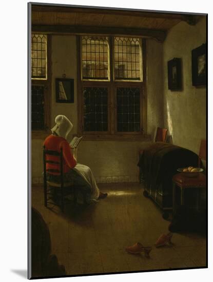 Woman Reading-Pieter Janssens Elinga-Mounted Giclee Print