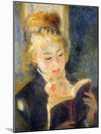 Woman Reading-Pierre-Auguste Renoir-Mounted Giclee Print