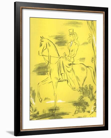 Woman Riding, 1939, UK-null-Framed Giclee Print