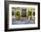 Woman Riding Bicycle Past Restaurant, Hoi an (Unesco World Heritage Site), Quang Ham, Vietnam-Ian Trower-Framed Photographic Print