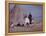 Woman Riding One of Her Reindeer in Outer Mongolia-Howard Sochurek-Framed Premier Image Canvas