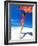 Woman Running on Pristine Beach, Caribbean-Greg Johnston-Framed Photographic Print