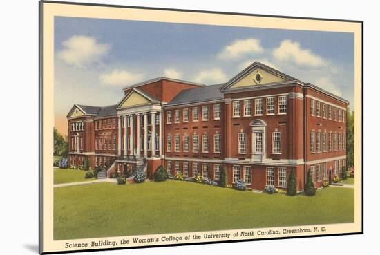 Woman's College of UNC, Greensboro, North Carolina-null-Mounted Art Print