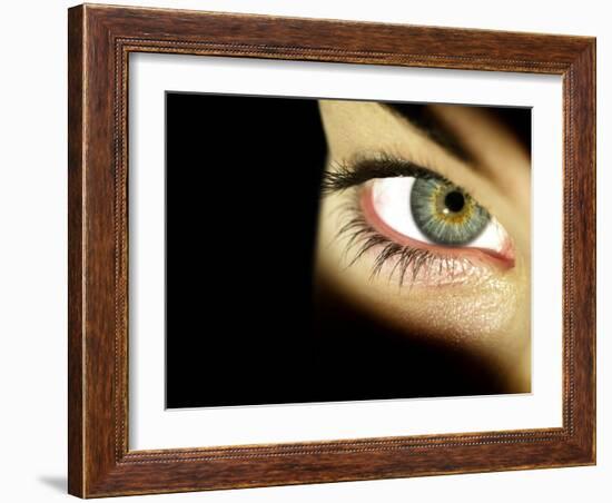 Woman's Eye-Science Photo Library-Framed Photographic Print