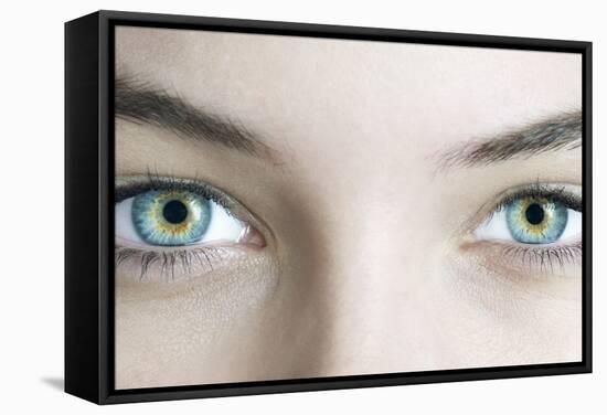 Woman's Eyes-Science Photo Library-Framed Premier Image Canvas