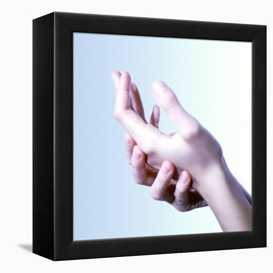 Woman's Hands-Cristina-Framed Premier Image Canvas
