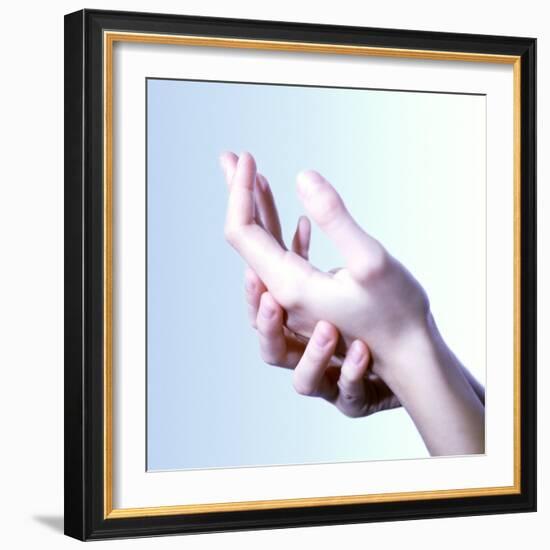 Woman's Hands-Cristina-Framed Premium Photographic Print