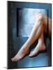 Woman's Legs, with Knee X-ray-Miriam Maslo-Mounted Photographic Print
