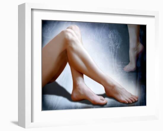 Woman's Legs-Miriam Maslo-Framed Photographic Print