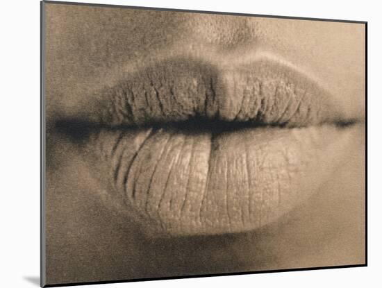 Woman's Lips-Cristina-Mounted Photographic Print