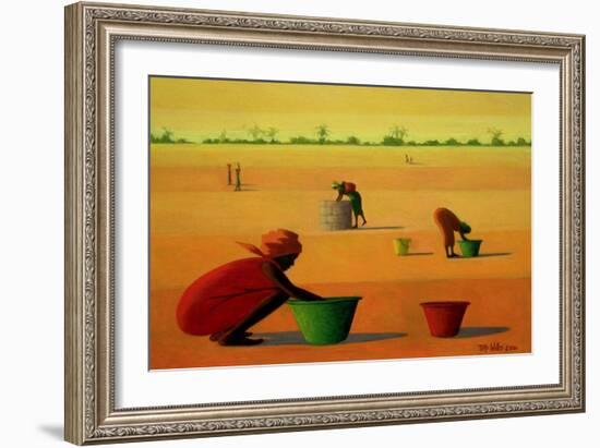 Woman's Work, 2001-Tilly Willis-Framed Giclee Print