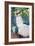 Woman Seated on a Bench, C1874-Claude Monet-Framed Giclee Print