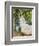 Woman Seated on a Bench-Claude Monet-Framed Giclee Print