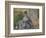 Woman Seated on a Sofa-Berthe Morisot-Framed Art Print