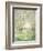 Woman Seated under the Willows, 1880-Claude Monet-Framed Giclee Print