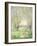 Woman Seated under the Willows, 1880-Claude Monet-Framed Giclee Print