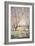 Woman Seated under the Willows-Claude Monet-Framed Giclee Print