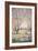 Woman Seated under the Willows-Claude Monet-Framed Giclee Print